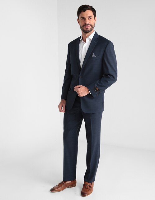 Traje JBE corte regular fit a cuadros en Liverpool