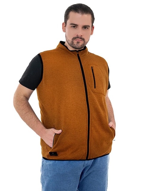 Chaleco greenlander no poliéster con bolsillos para hombre
