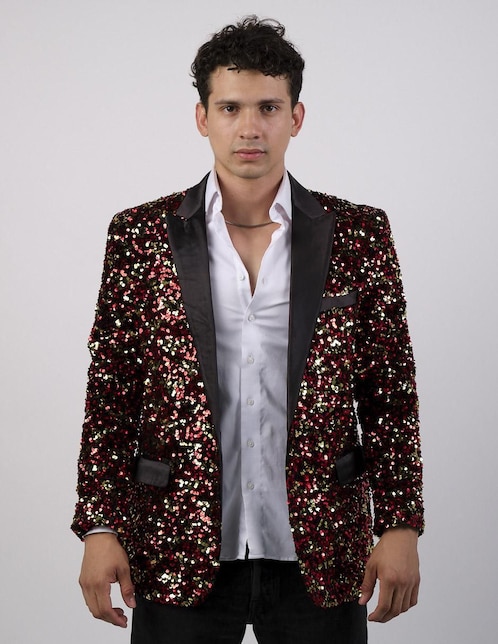"saco" casual huggo valentino "para hombre"