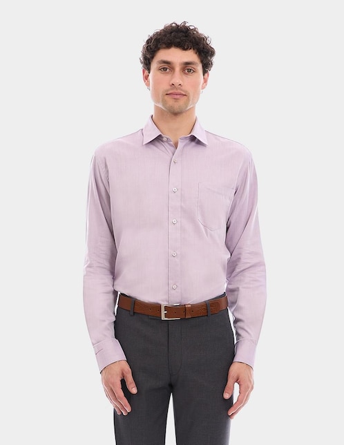 Camisa de vestir Vittorio Forti manga larga para hombre
