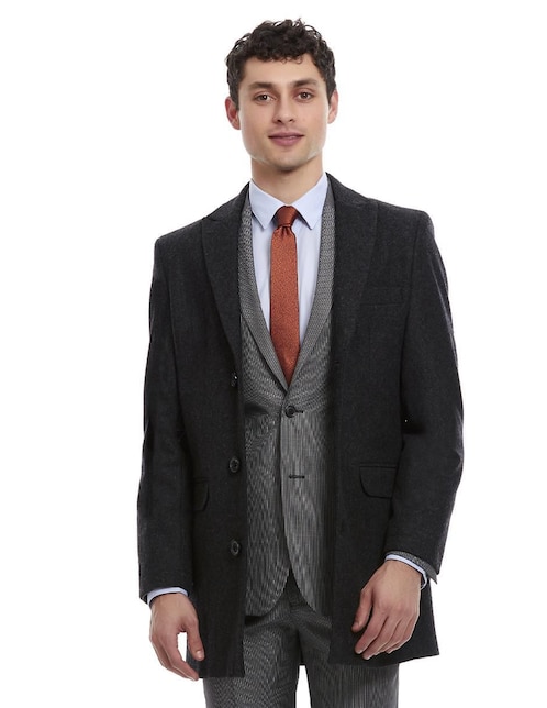 Abrigo Vittorio Forti con bolsillos para hombre