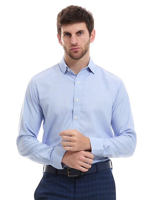 Camisa formal Vittorio Forti manga larga para hombre