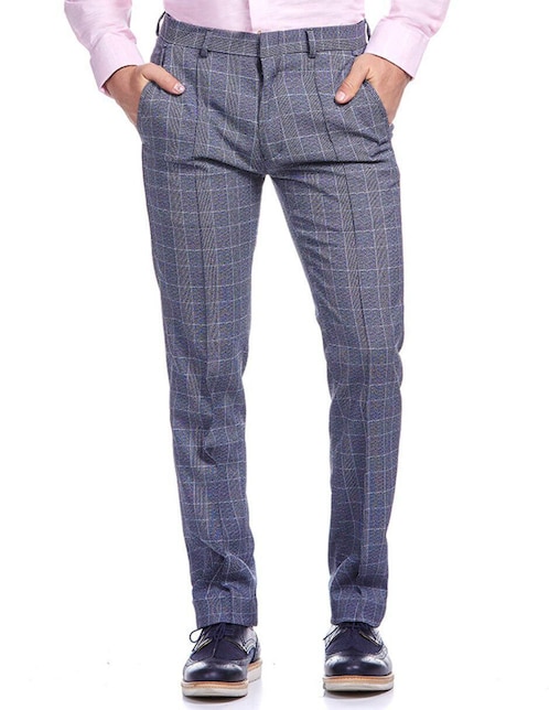 Pantalón de vestir slim Vittorio Forti para hombre