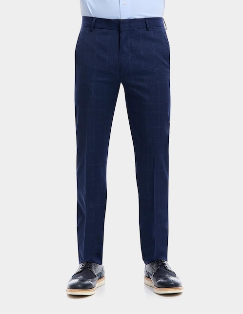Pantalón de vestir recto para hombre 1