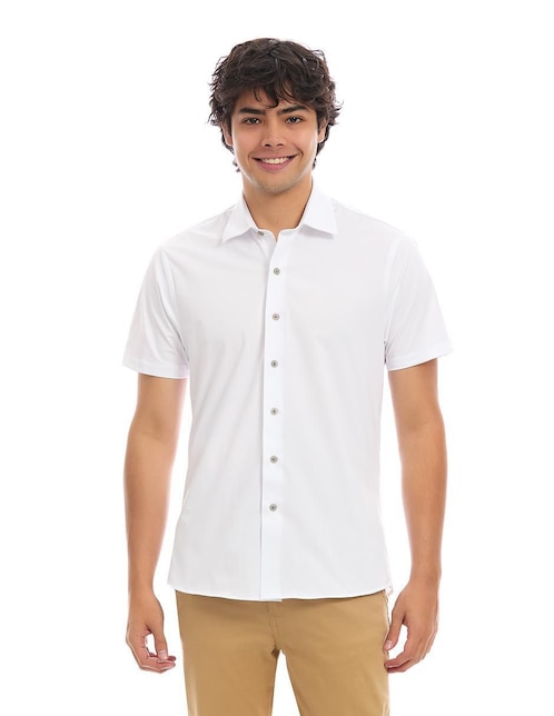 Camisa casual Vittorio Forti manga corta para hombre