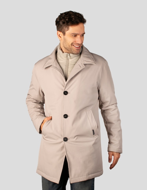 Abrigo capitonado para hombre