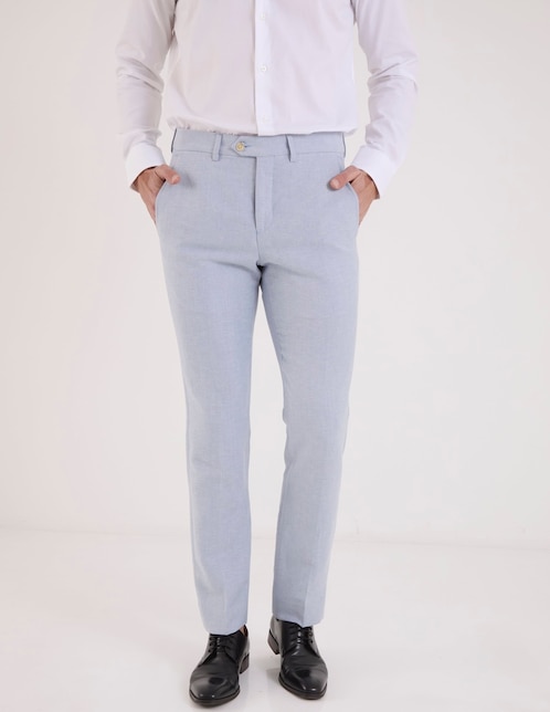 Pantalón de vestir slim para hombre 1