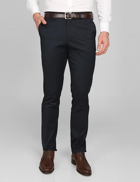 Pantalon de best sale vestir hombre entubado