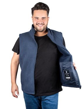 Chaleco Greenlander con bolsillos para hombre