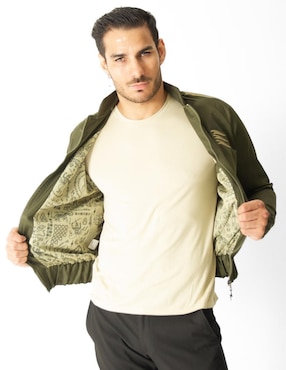 Chamarra bomber Rcano con bolsillos para hombre