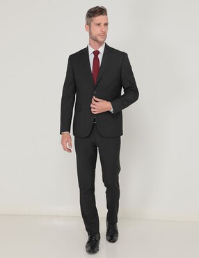 Trajes para discount hombre gris oxford