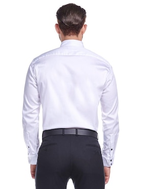 Camisa formal Vittorio Forti manga larga para hombre