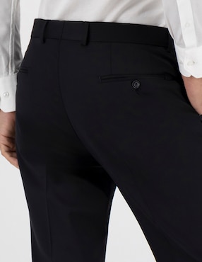 Pantalón de vestir recto Calderoni de lana para hombre