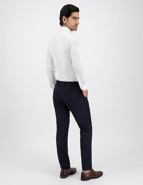 Pantalón de vestir recto Calderoni de lana para hombre