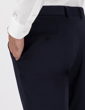 Pantalón de vestir recto Calderoni de lana para hombre