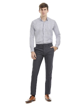 Pantalón de vestir slim Vittorio Forti para hombre