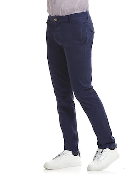 Pantalón slim Vittorio Forti de gabardina para hombre