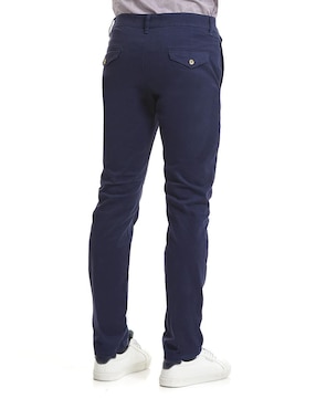 Pantalón slim Vittorio Forti de gabardina para hombre