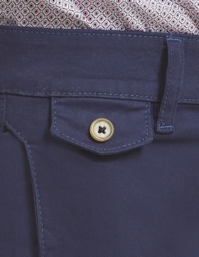Pantalón slim Vittorio Forti de gabardina para hombre
