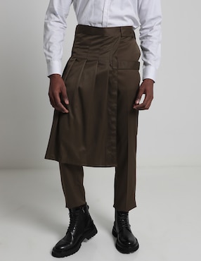 Conjunto De Vestir Elemento Uomo Falda Pantalón Para Hombre