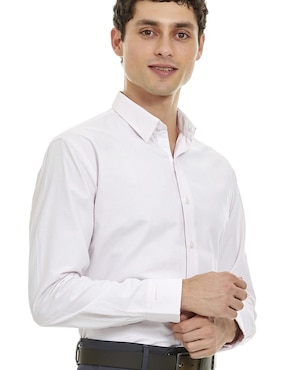 Camisa de vestir Vittorio Forti manga larga para hombre