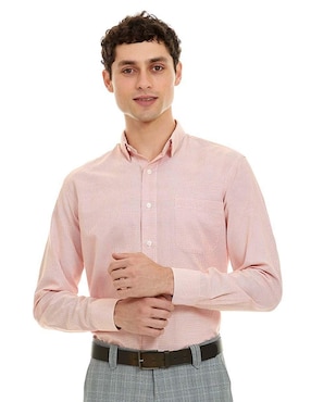 Camisa de vestir Vittorio Forti manga larga para hombre