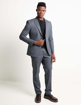 Ropa Formal Outfit Camisa Gris Hombre Formal Vestimenta Formal