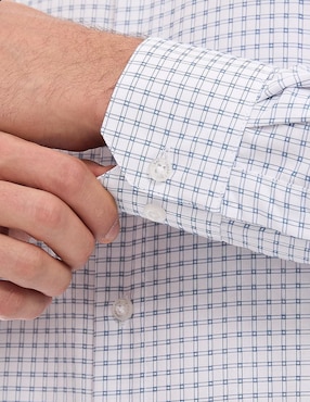 Camisa de vestir Vittorio Forti manga larga para hombre