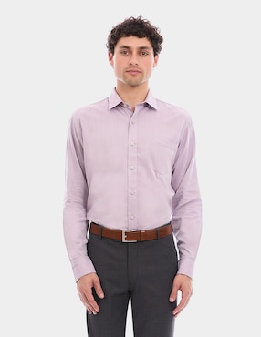 Camisa de vestir Vittorio Forti manga larga para hombre
