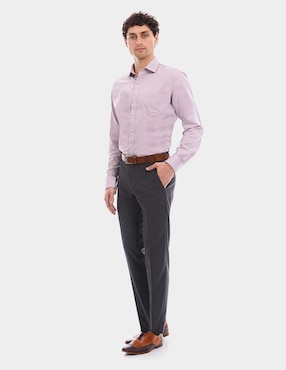 Camisa de vestir Vittorio Forti manga larga para hombre