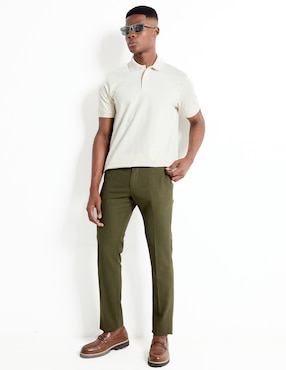 Pantalón de vestir slim Puroego para hombre