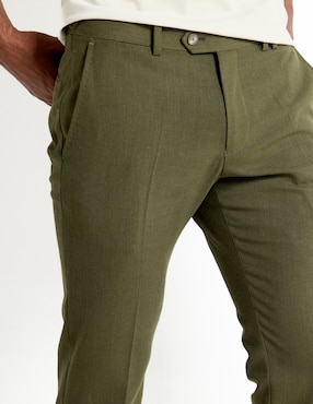 Pantalón de vestir slim Puroego para hombre