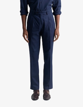 Pantalón de vestir slim Atelier de lino para hombre