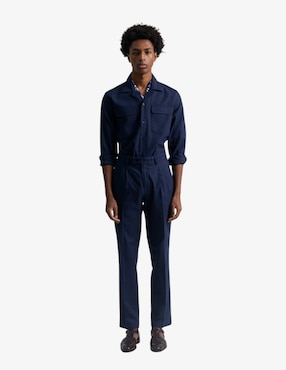 Pantalón de vestir slim Atelier de lino para hombre