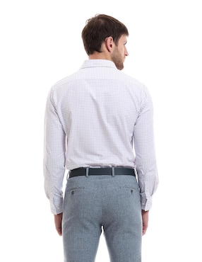 Camisa de vestir Vittorio Forti manga larga para hombre