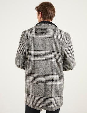 Abrigo Merkabá de lana impermiable para hombre