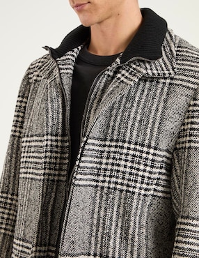 Abrigo Merkabá de lana impermiable para hombre