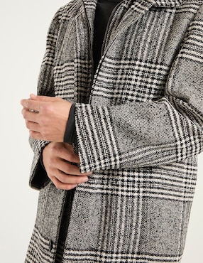 Abrigo Merkabá de lana impermiable para hombre