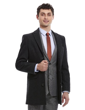 Abrigo Vittorio Forti con bolsillos para hombre