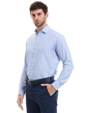Camisa formal Vittorio Forti manga larga para hombre