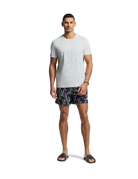 Playera Psycho Bunny cuello redondo para hombre