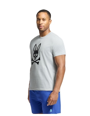 Playera Psycho Bunny cuello redondo para hombre