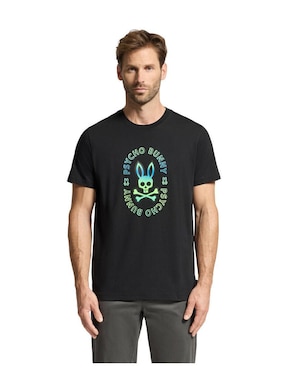 Playera Psycho Bunny cuello redondo para hombre