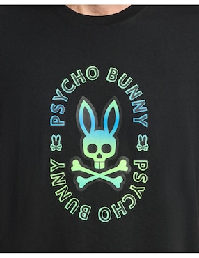 Playera Psycho Bunny cuello redondo para hombre