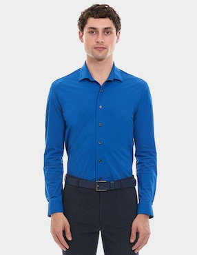 Camisa de vestir Vittorio Forti manga larga para hombre