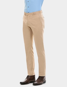 Pantalón de vestir slim Vittorio Forti de algodón para hombre
