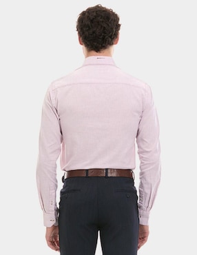 Camisa formal Vittorio Forti manga larga para hombre