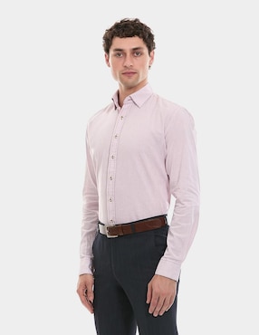 Camisa formal Vittorio Forti manga larga para hombre