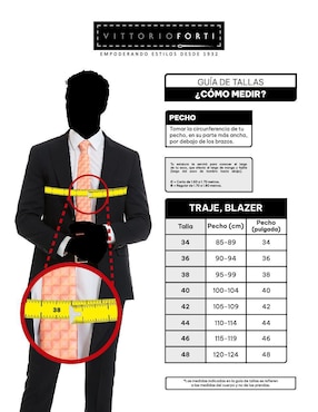Traje para hombre Vittorio Forti
