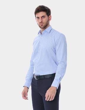 Camisa de vestir Vittorio Forti manga larga para hombre